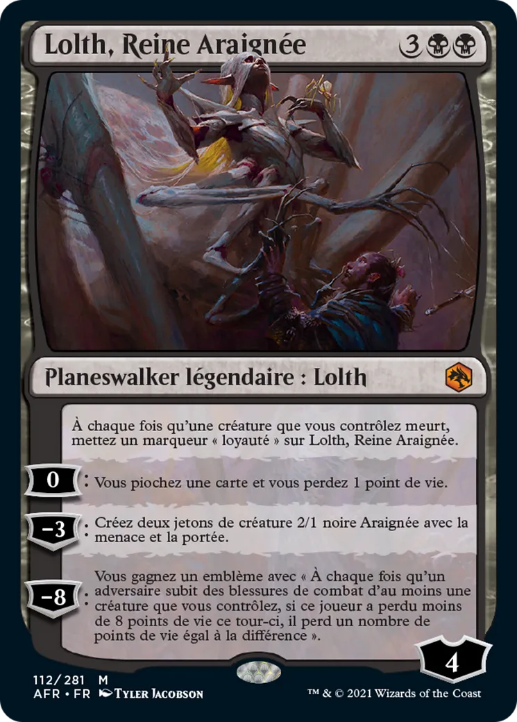 Lolth, Reine Araignée — Adventures in the Forgotten Realms — Magic: The Gathering