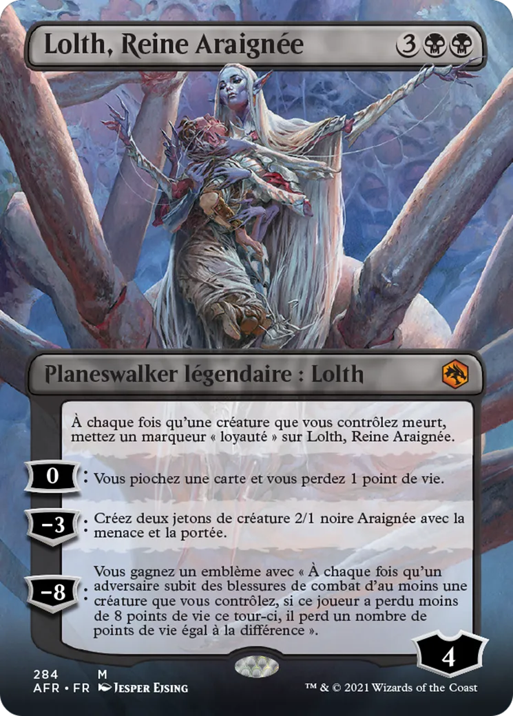 Lolth, Reine Araignée — Adventures in the Forgotten Realms — Magic: The Gathering