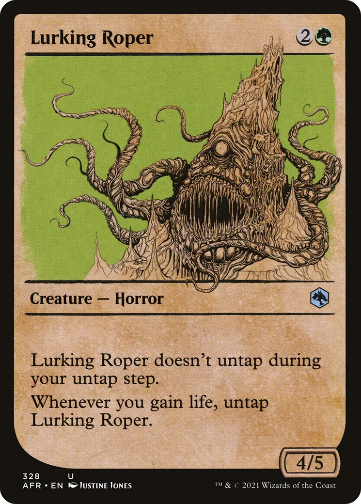 Lurking Roper — Adventures in the Forgotten Realms — Magic: The Gathering