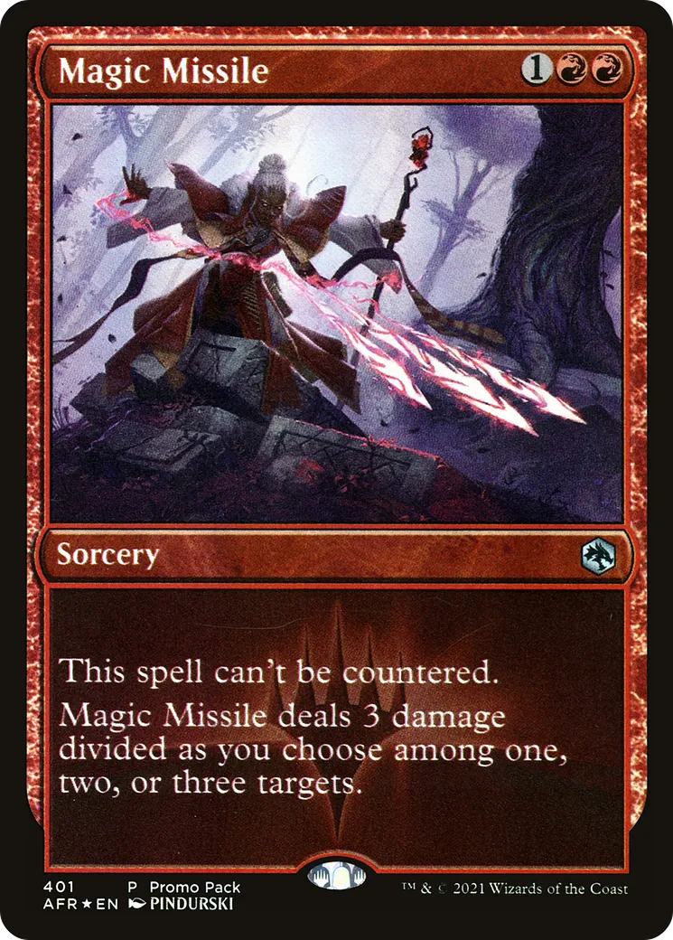 Projectile magique — Adventures in the Forgotten Realms — Magic: The Gathering