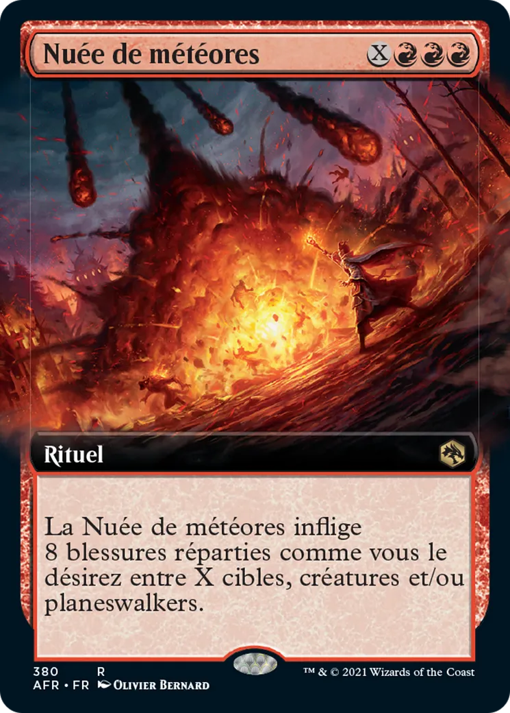 Nuée de météores — Adventures in the Forgotten Realms — Magic: The Gathering