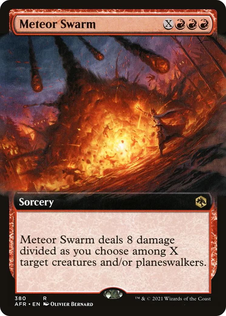 Nuée de météores — Adventures in the Forgotten Realms — Magic: The Gathering