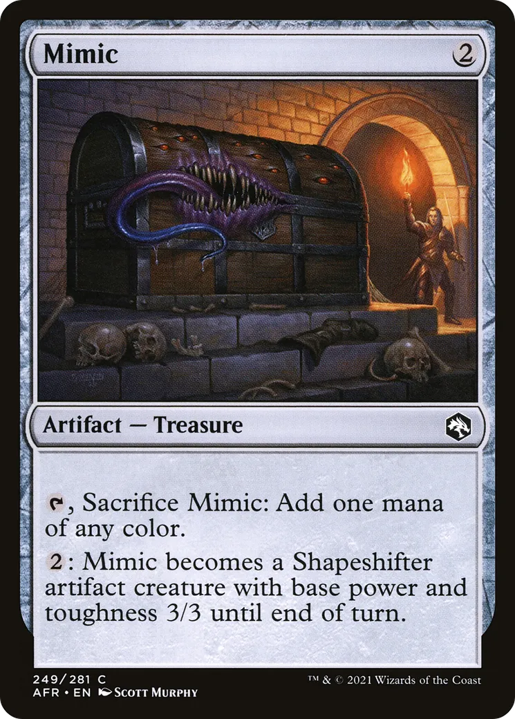 Mimic — Adventures in the Forgotten Realms — Magic: The Gathering