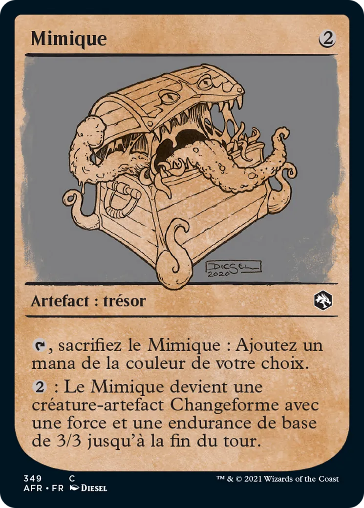 Mimique — Adventures in the Forgotten Realms — Magic: The Gathering