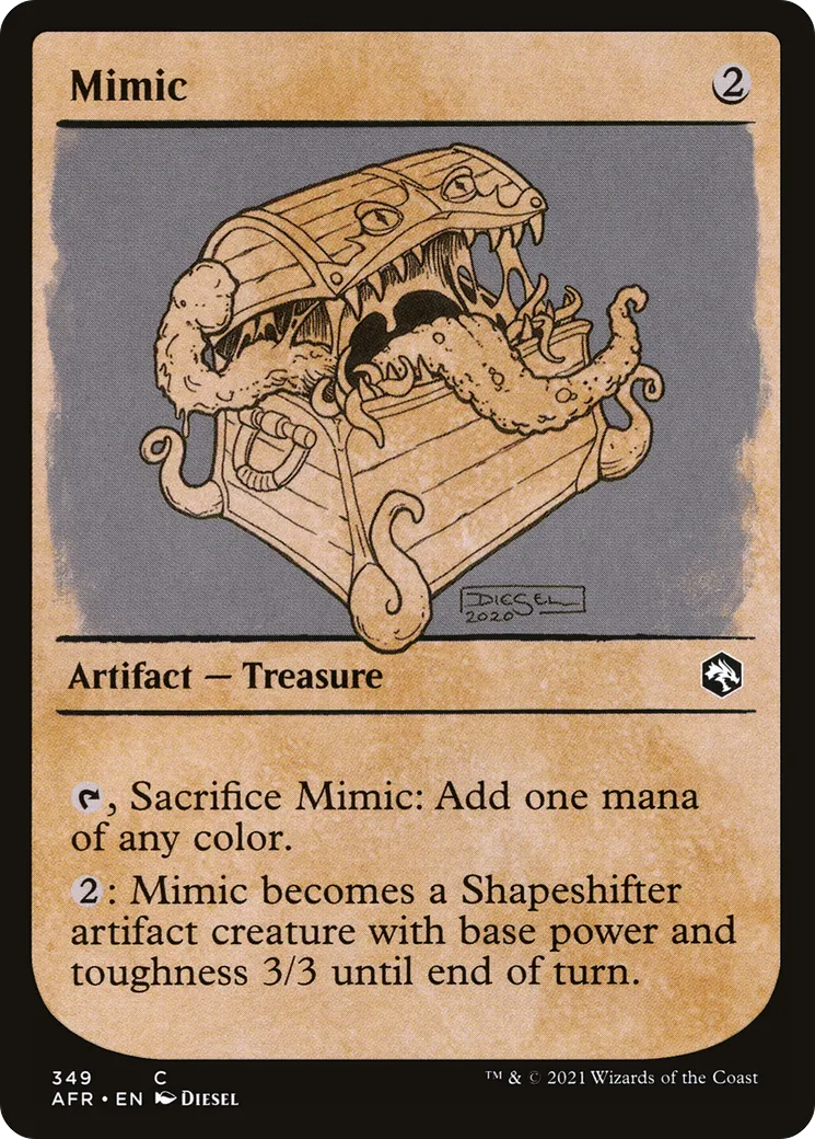 Mimique — Adventures in the Forgotten Realms — Magic: The Gathering