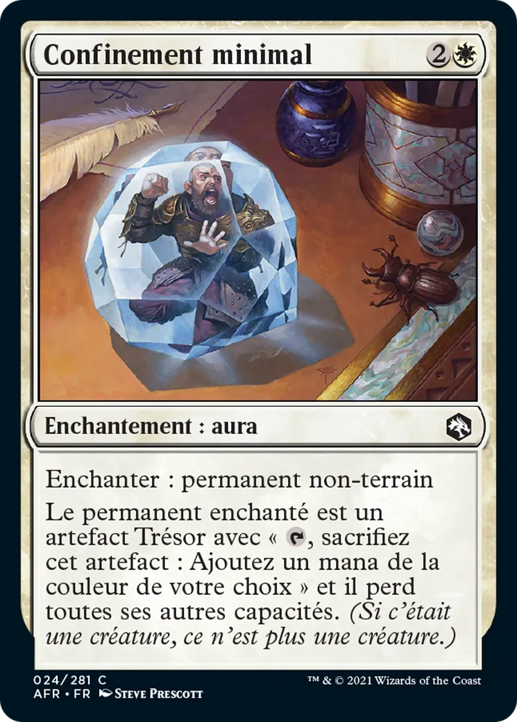 Confinement minimal — Adventures in the Forgotten Realms — Magic: The Gathering
