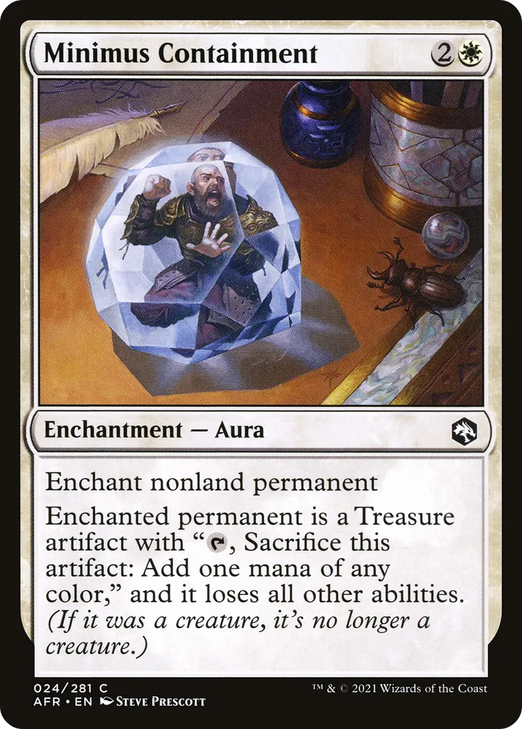 Minimus Containment — Adventures in the Forgotten Realms — Magic: The Gathering