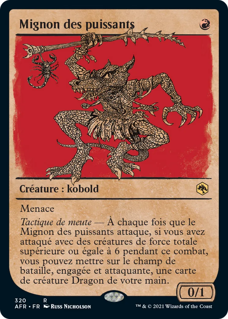 Mignon des puissants — Adventures in the Forgotten Realms — Magic: The Gathering