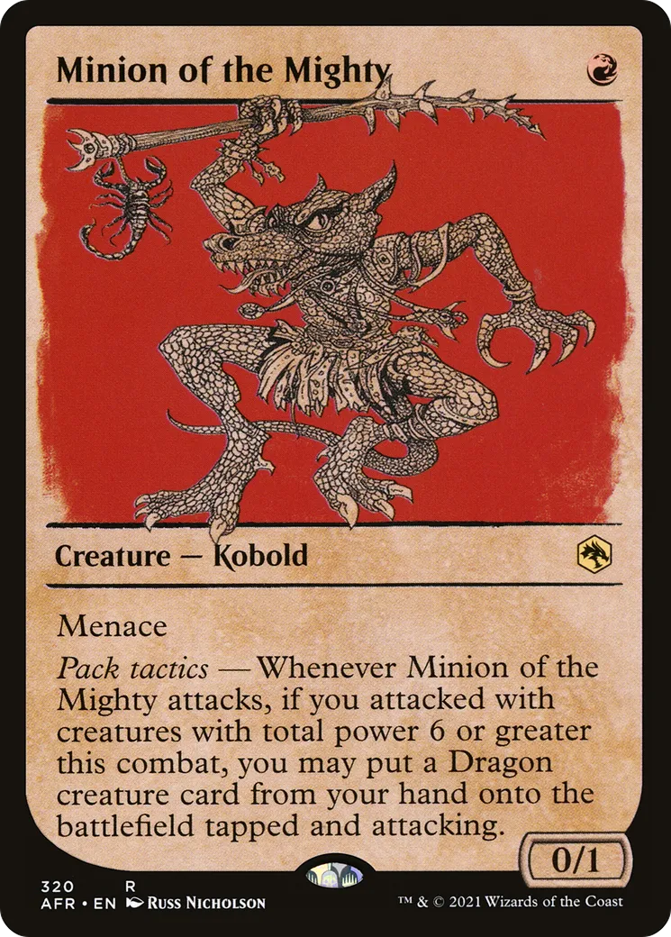 Minion of the Mighty — Adventures in the Forgotten Realms — Magic: The Gathering