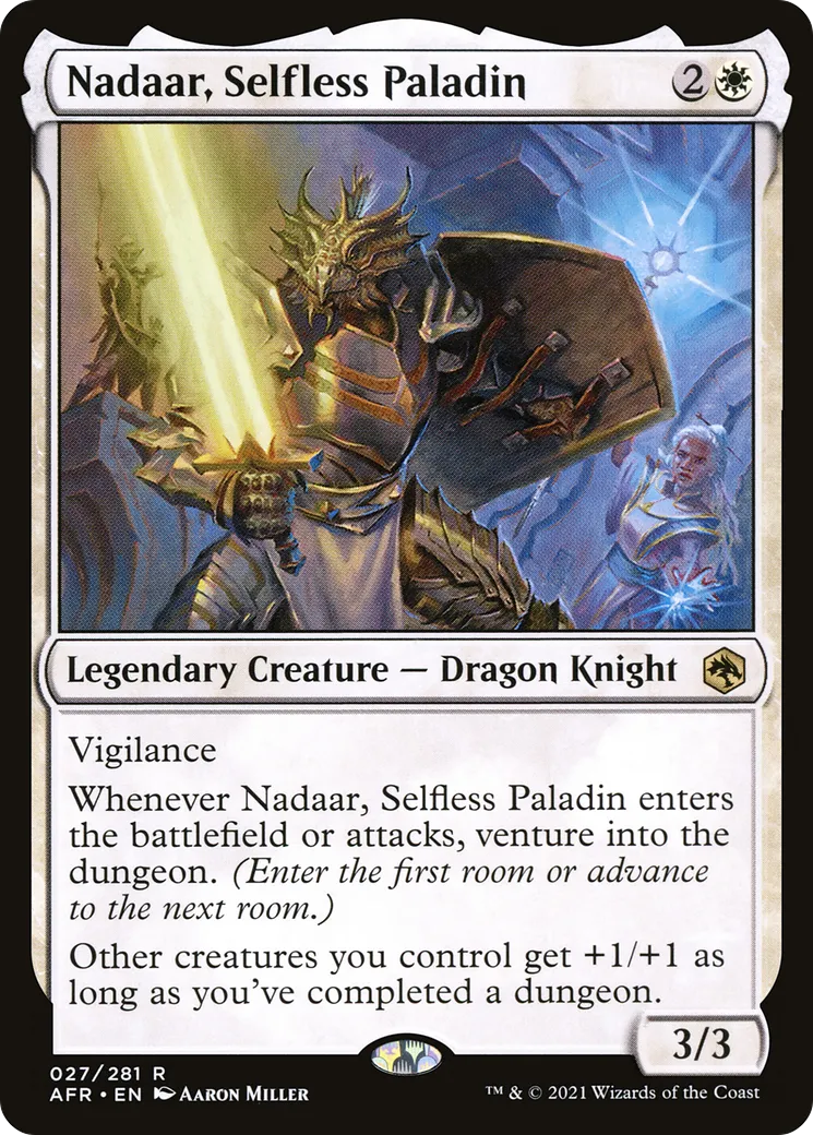 Nadaar, Selfless Paladin — Adventures in the Forgotten Realms — Magic: The Gathering