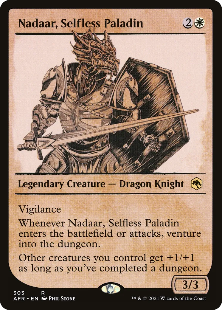 Nadaar, Selfless Paladin — Adventures in the Forgotten Realms — Magic: The Gathering
