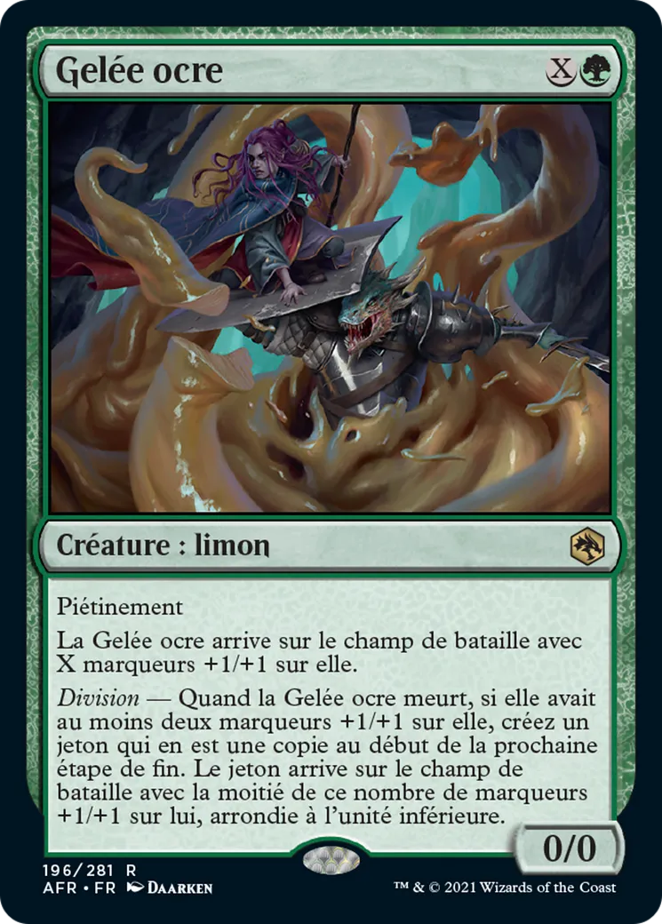 Gelée ocre — Adventures in the Forgotten Realms — Magic: The Gathering