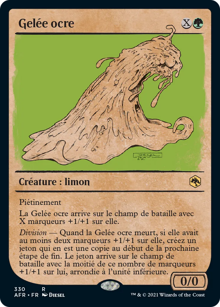 Gelée ocre — Adventures in the Forgotten Realms — Magic: The Gathering