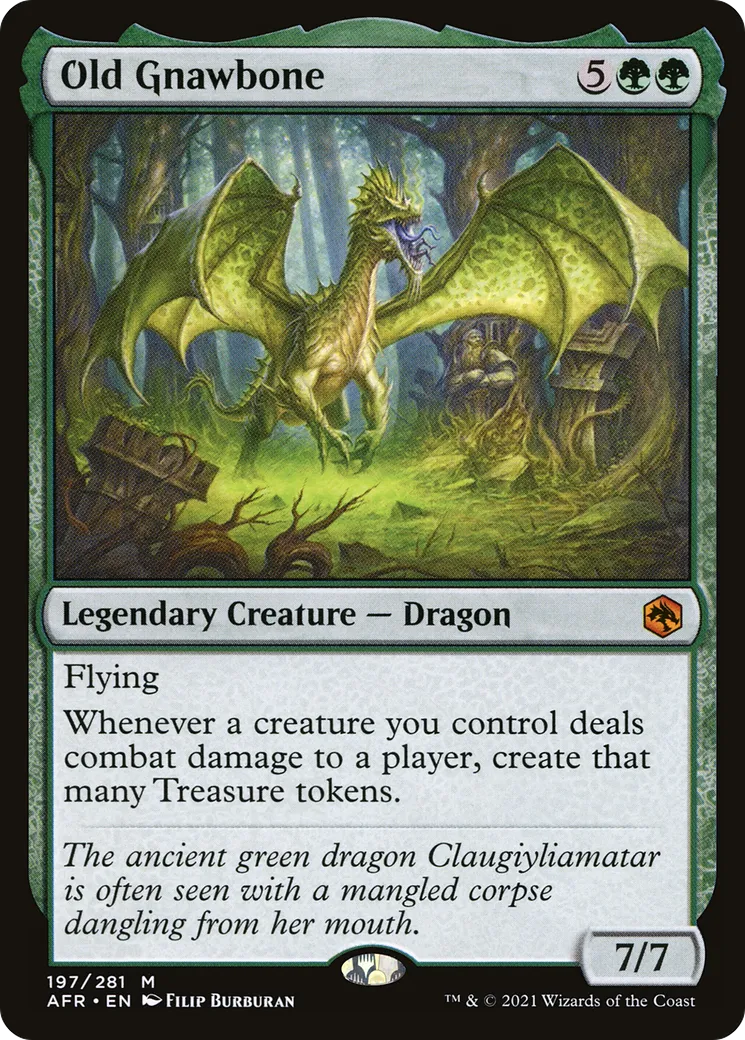 Old Gnawbone — Adventures in the Forgotten Realms — Magic: The Gathering