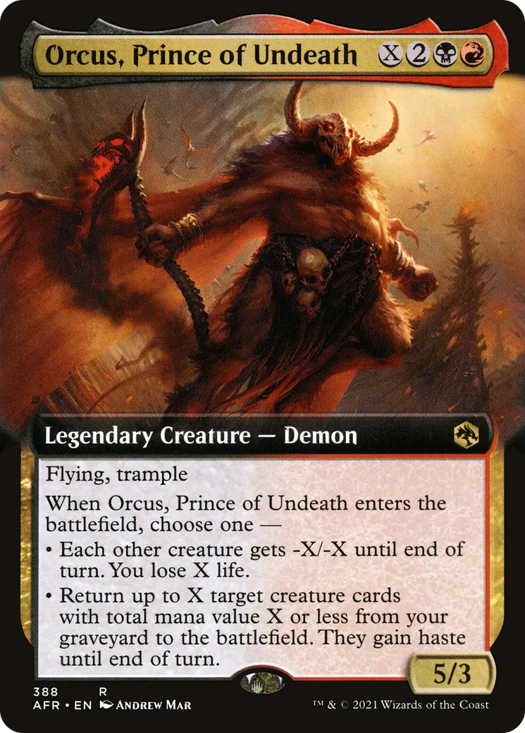 Orcus, Prince of Undeath — Adventures in the Forgotten Realms — Magic: The Gathering
