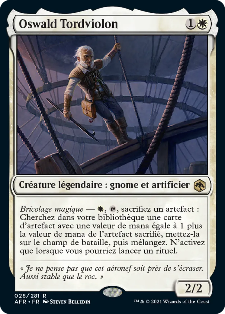 Oswald Tordviolon — Adventures in the Forgotten Realms — Magic: The Gathering