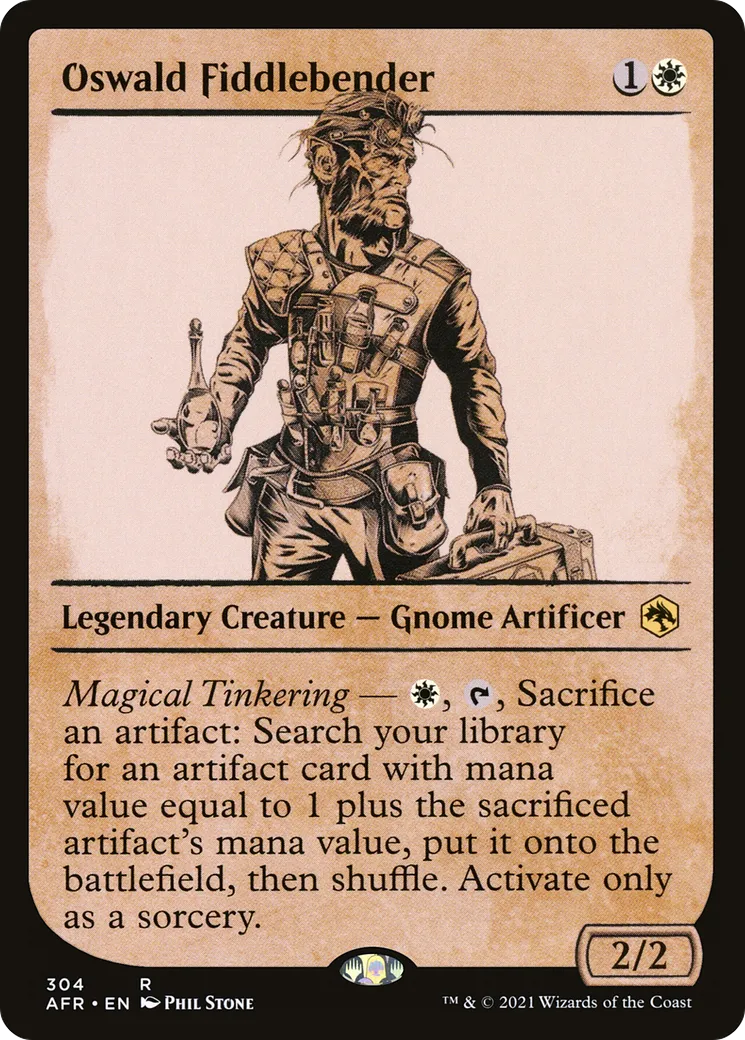 Oswald Fiddlebender — Adventures in the Forgotten Realms — Magic: The Gathering