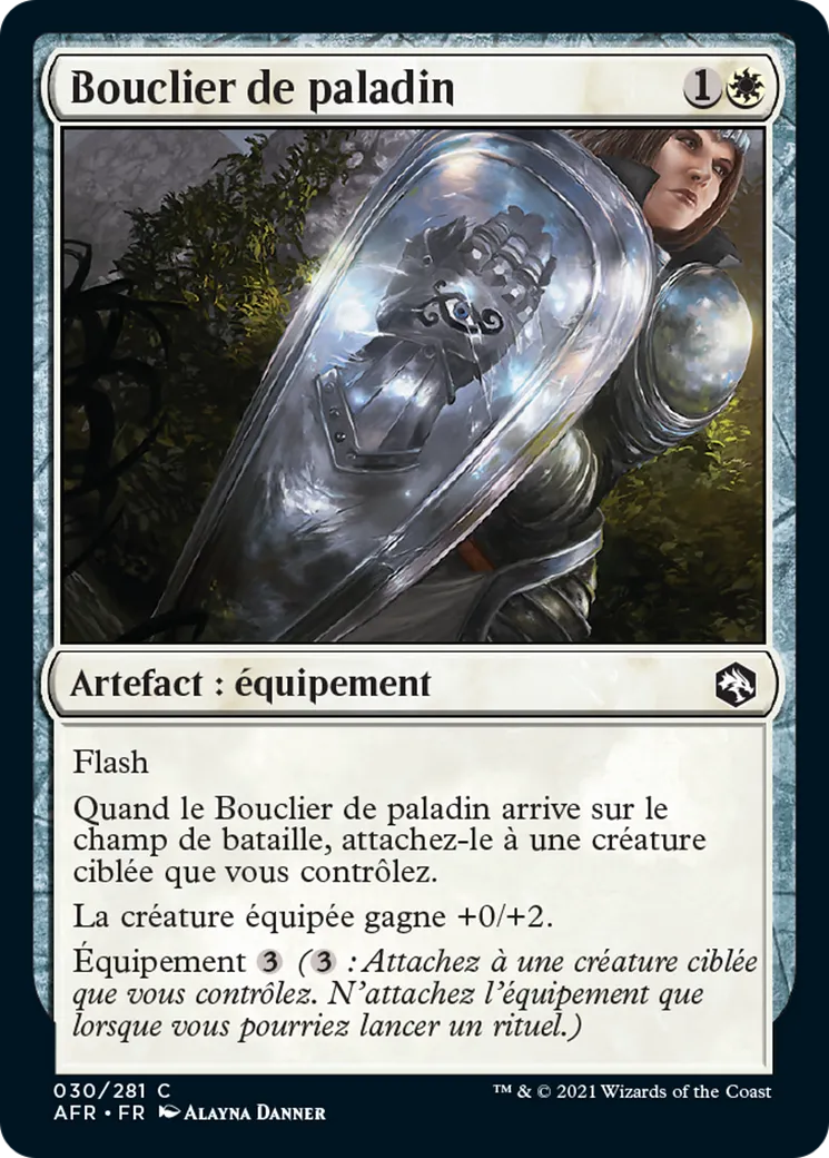 Bouclier de paladin — Adventures in the Forgotten Realms — Magic: The Gathering