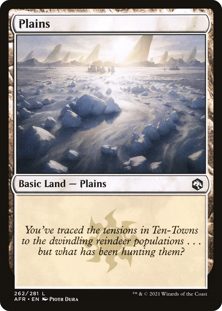 Plains — Adventures in the Forgotten Realms — Magic: The Gathering