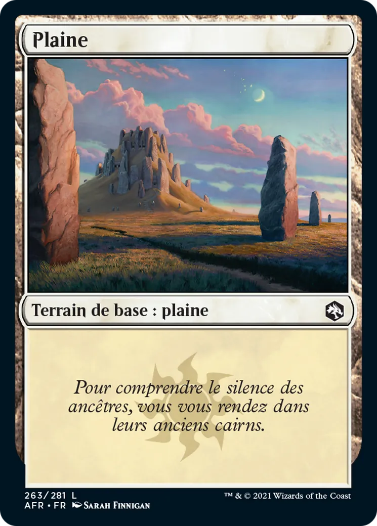 Plaine from Adventures in the Forgotten Realms - Magic: The Gathering