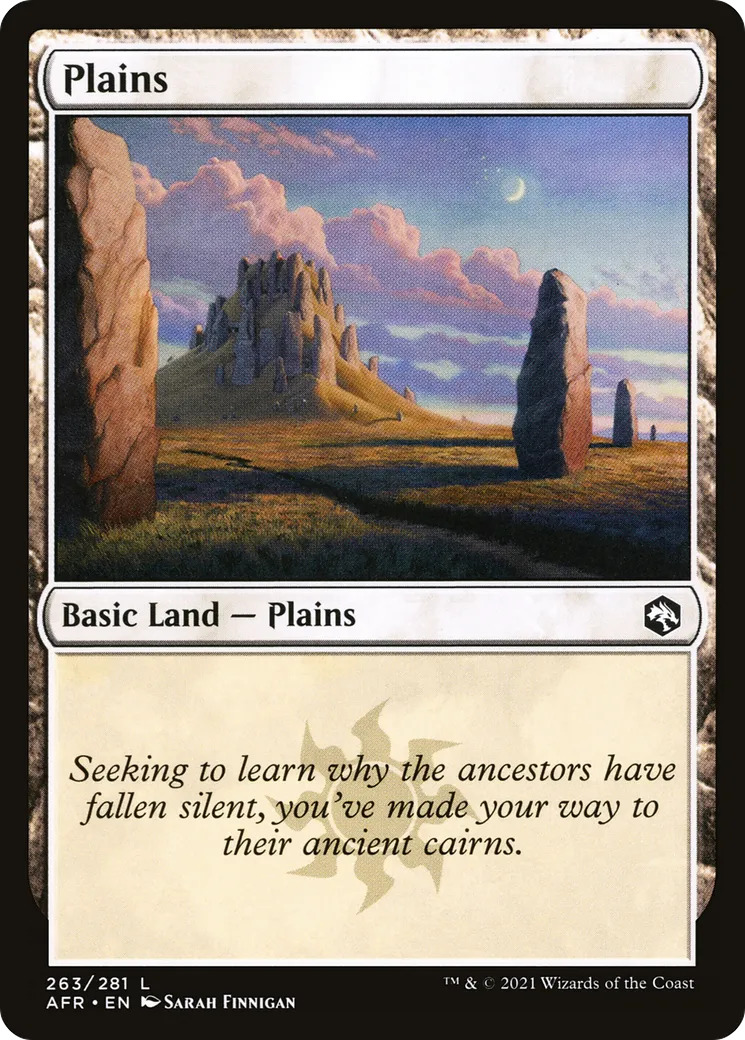 Plains — Adventures in the Forgotten Realms — Magic: The Gathering