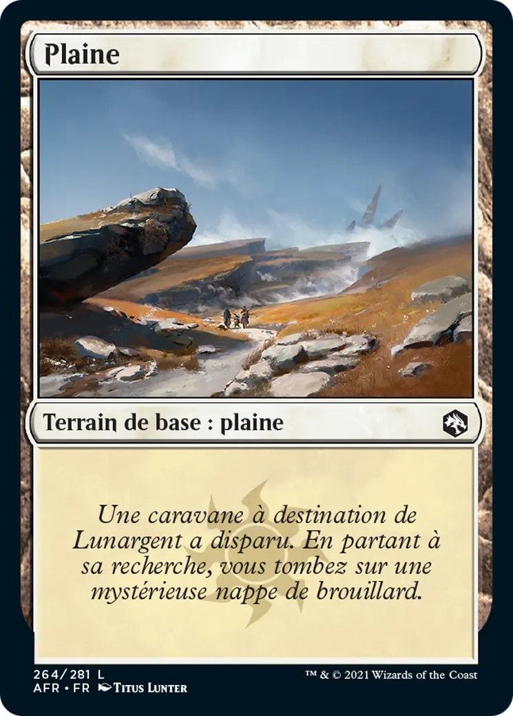 Plaine — Adventures in the Forgotten Realms — Magic: The Gathering