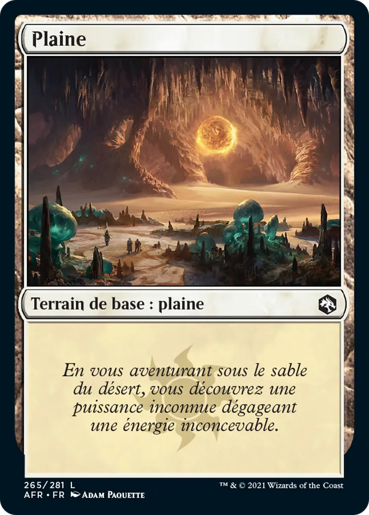 Plaine — Adventures in the Forgotten Realms — Magic: The Gathering