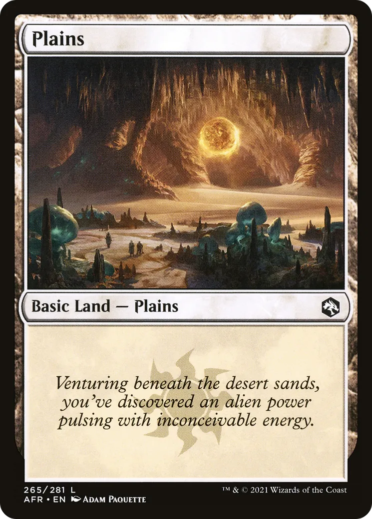 Plains — Adventures in the Forgotten Realms — Magic: The Gathering