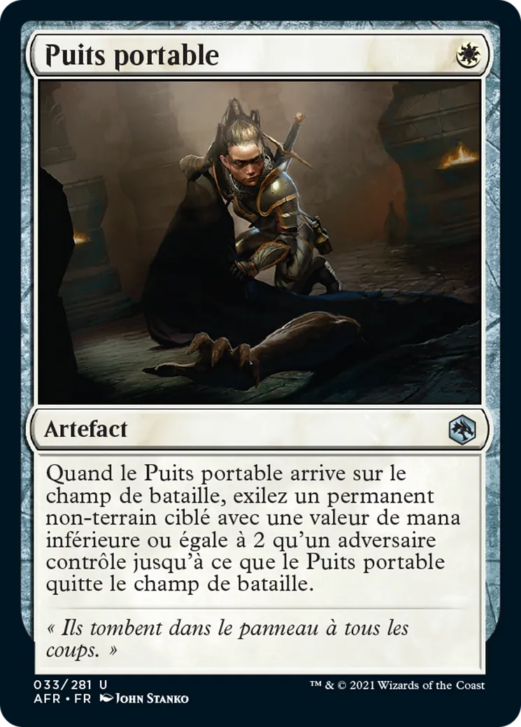 Puits portable — Adventures in the Forgotten Realms — Magic: The Gathering
