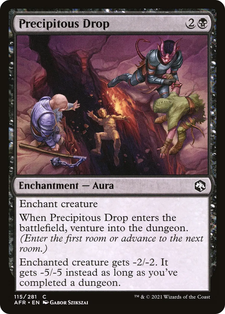 Precipitous Drop — Adventures in the Forgotten Realms — Magic: The Gathering