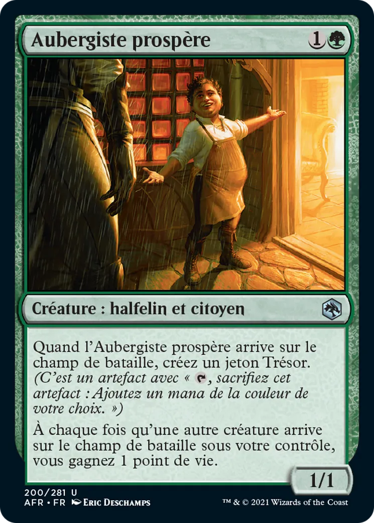 Aubergiste prospère — Adventures in the Forgotten Realms — Magic: The Gathering