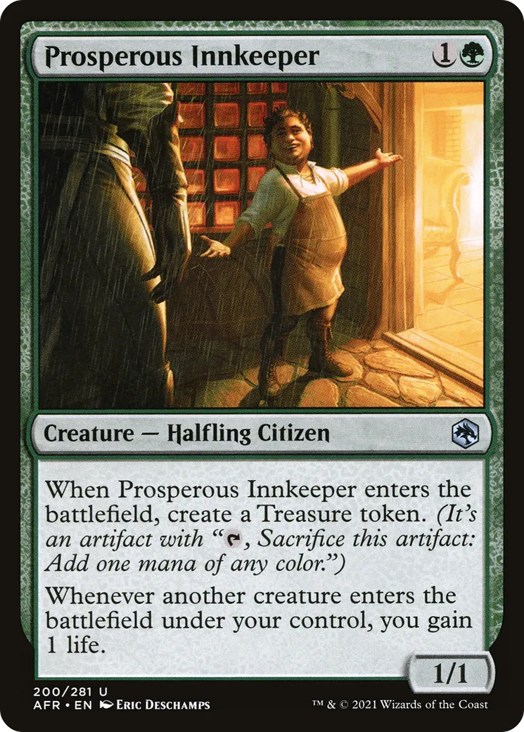 Aubergiste prospère — Adventures in the Forgotten Realms — Magic: The Gathering