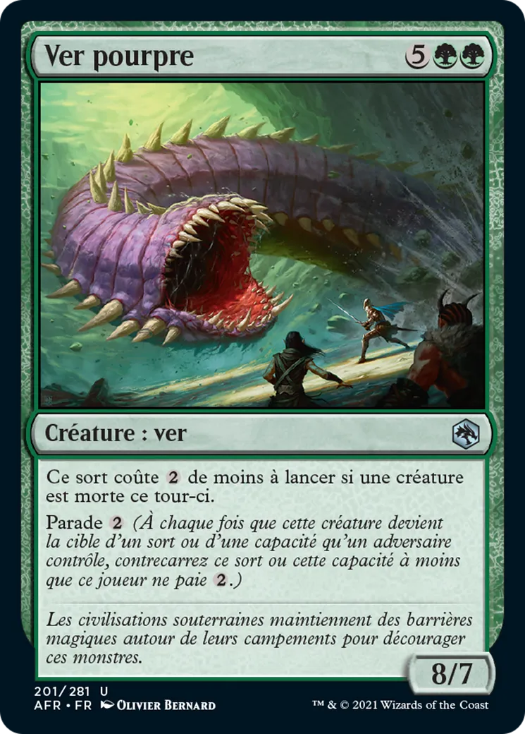 Ver pourpre — Adventures in the Forgotten Realms — Magic: The Gathering