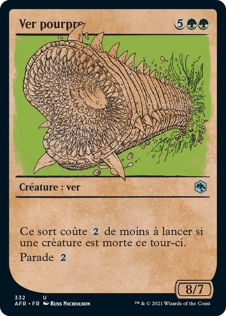 Ver pourpre — Adventures in the Forgotten Realms — Magic: The Gathering