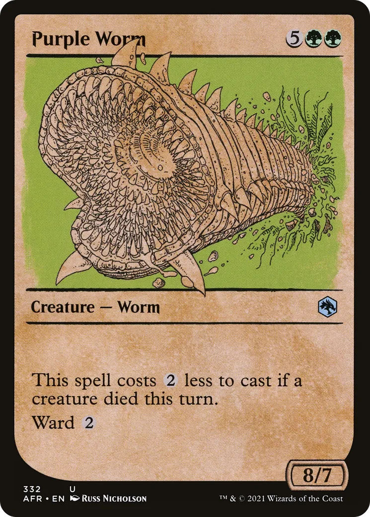 Ver pourpre — Adventures in the Forgotten Realms — Magic: The Gathering