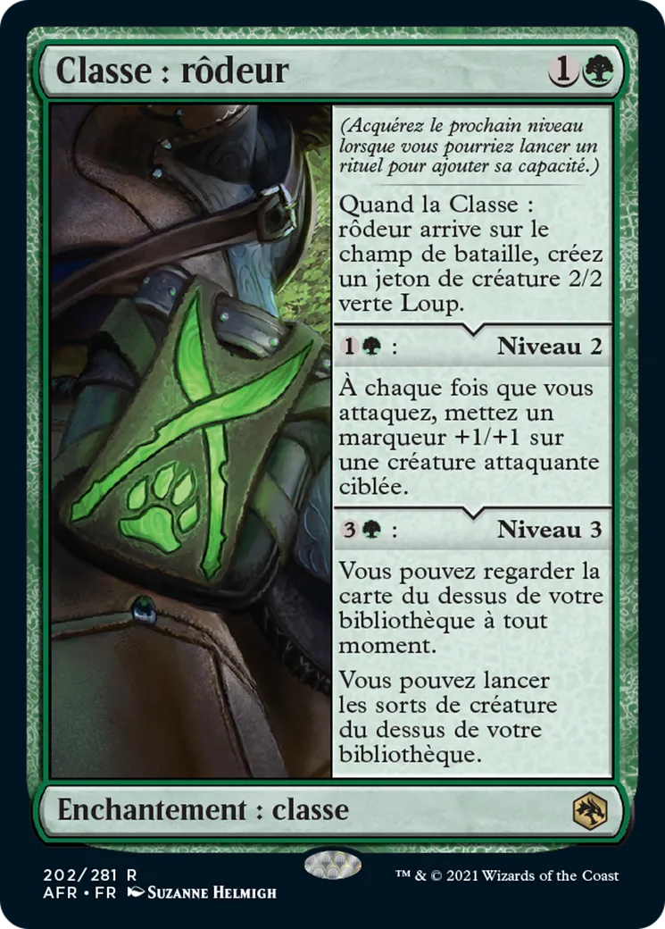 Classe : rôdeur from Adventures in the Forgotten Realms - Magic: The Gathering