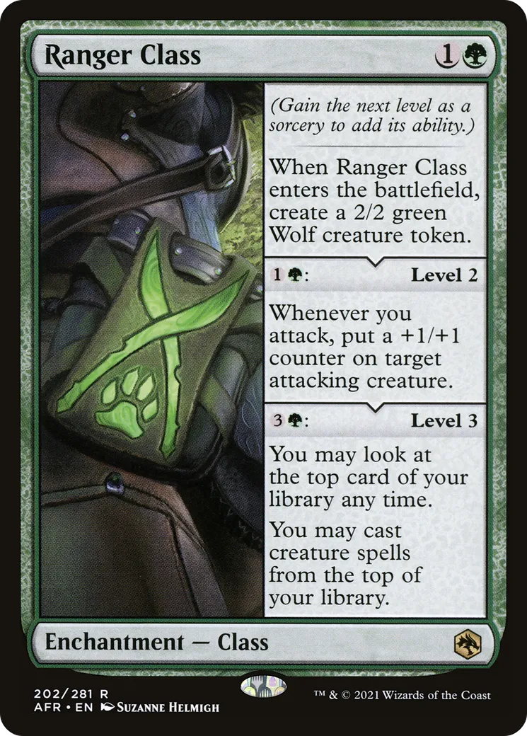 Classe : rôdeur — Adventures in the Forgotten Realms — Magic: The Gathering