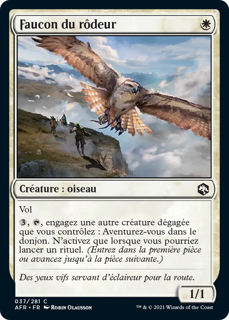 Faucon du rôdeur — Adventures in the Forgotten Realms — Magic: The Gathering