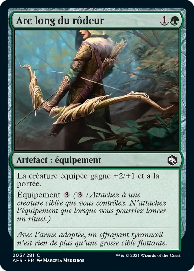 Arc long du rôdeur — Adventures in the Forgotten Realms — Magic: The Gathering