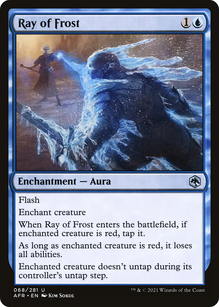 Rayon de givre — Adventures in the Forgotten Realms — Magic: The Gathering