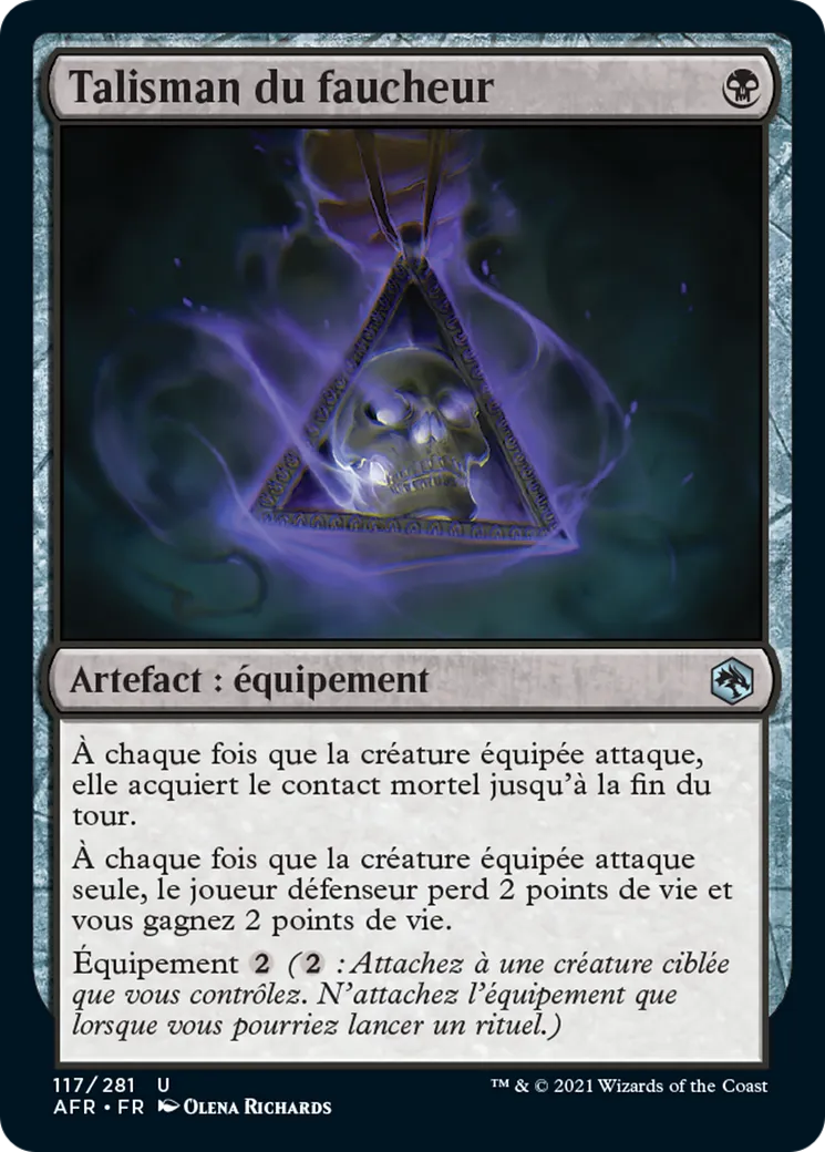 Talisman du faucheur — Adventures in the Forgotten Realms — Magic: The Gathering