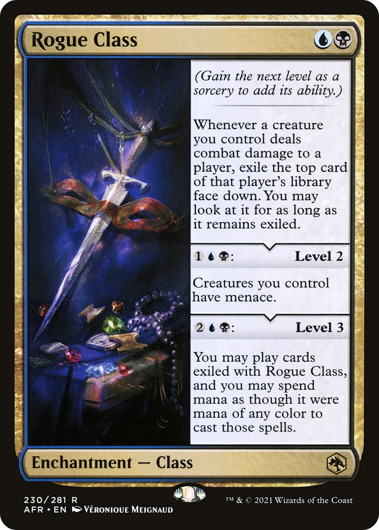 Rogue Class — Adventures in the Forgotten Realms — Magic: The Gathering