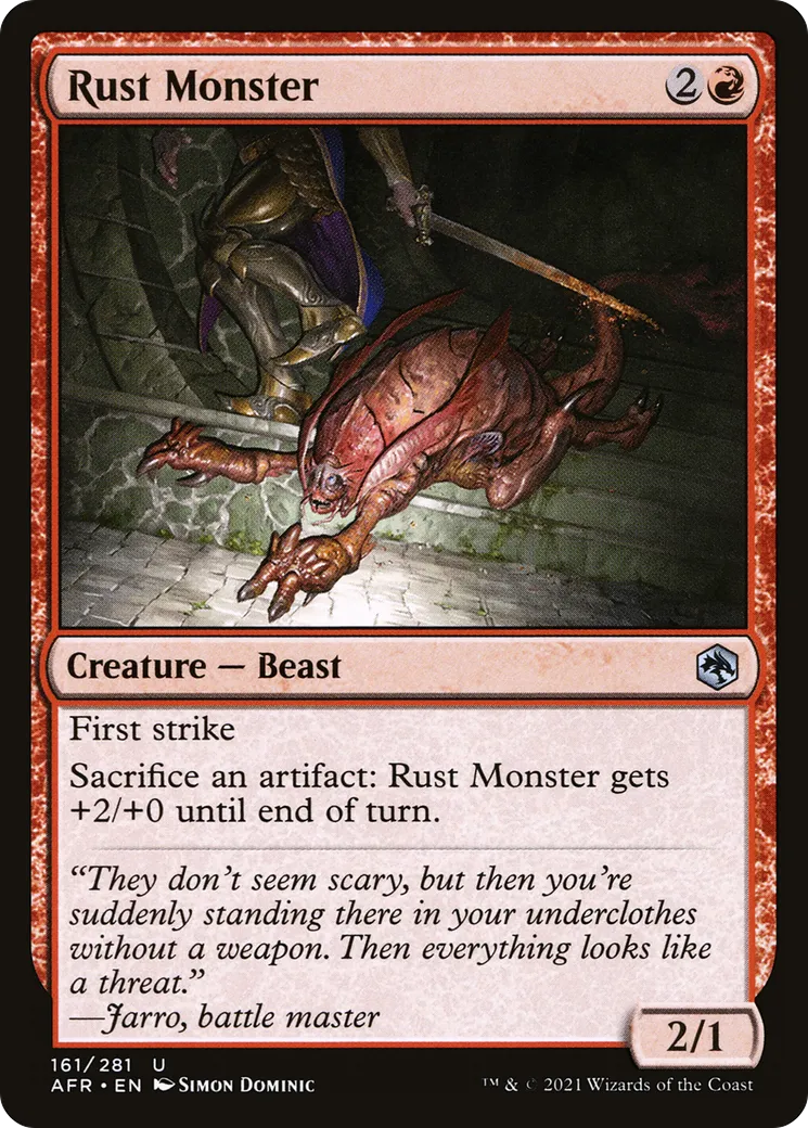 Rust Monster from Adventures in the Forgotten Realms - Magic: The Gathering