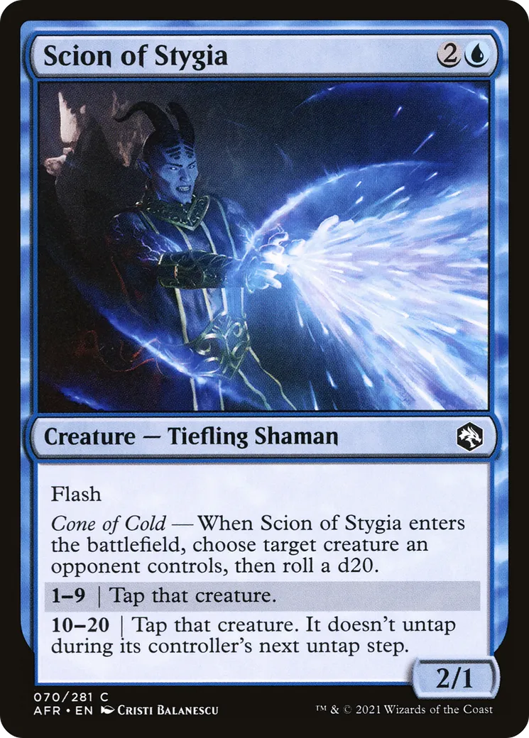 Scion of Stygia — Adventures in the Forgotten Realms — Magic: The Gathering