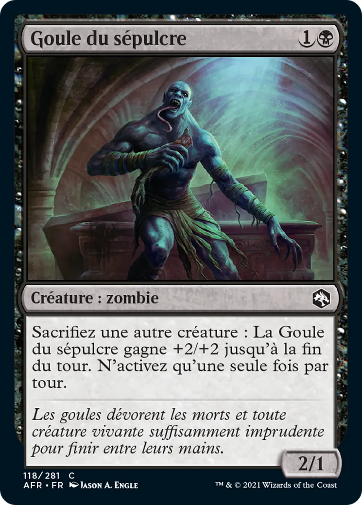 Goule du sépulcre from Adventures in the Forgotten Realms - Magic: The Gathering