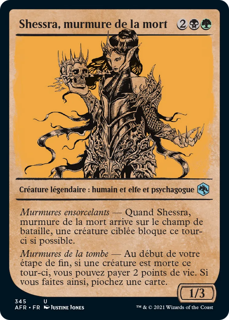 Shessra, murmure de la mort — Adventures in the Forgotten Realms — Magic: The Gathering