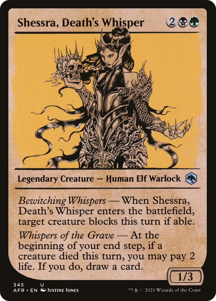 Shessra, murmure de la mort — Adventures in the Forgotten Realms — Magic: The Gathering
