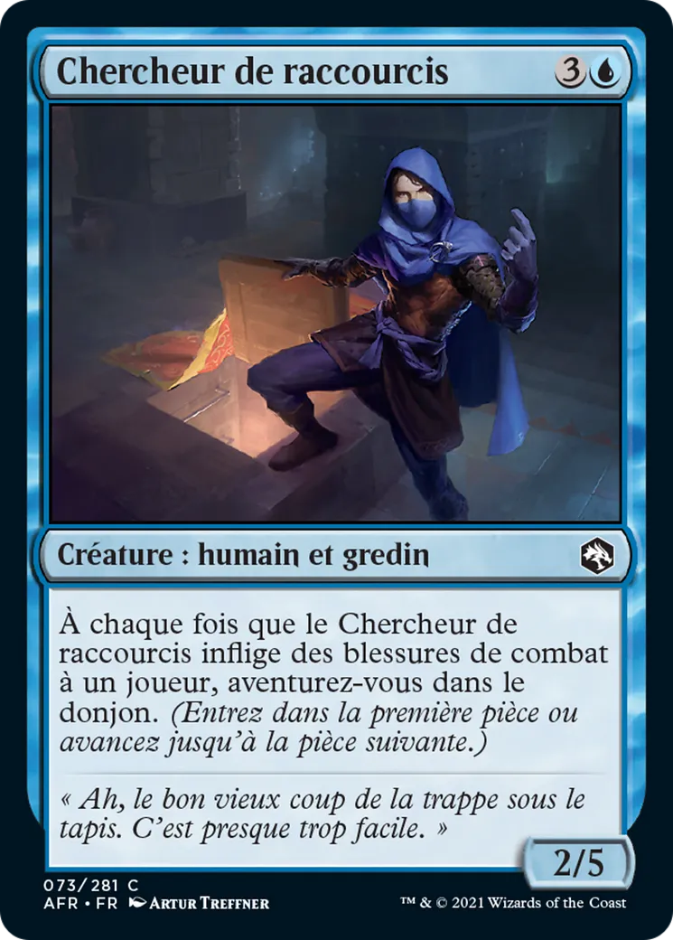 Chercheur de raccourcis — Adventures in the Forgotten Realms — Magic: The Gathering