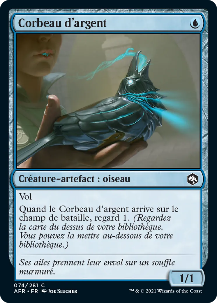 Corbeau d'argent from Adventures in the Forgotten Realms - Magic: The Gathering