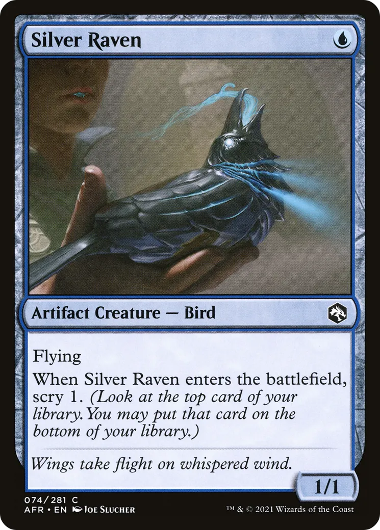 Silver Raven — Adventures in the Forgotten Realms — Magic: The Gathering